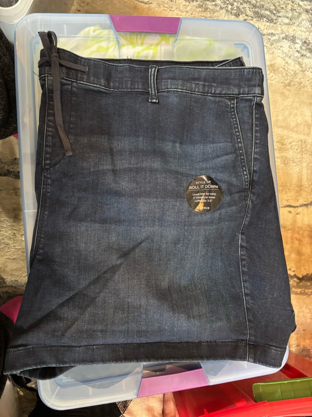 Torrid 5X Weekend 3.5” Super Soft Mid-Rise Jean Short NWT